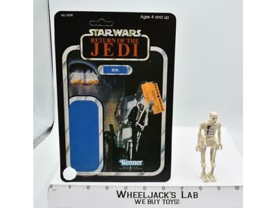 8D8 100% Complete 77 Back ROTJ Star Wars Kenner 1983 NO REPRO