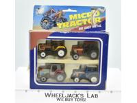 Micro Tractor Die-Cast Metal Vintage Road Tough Farm Toy