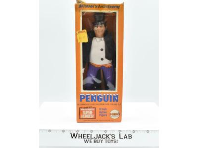 Penguin 8" NEW IN BOX World's Greatest Super Heroes Mego 1973 Action Figure