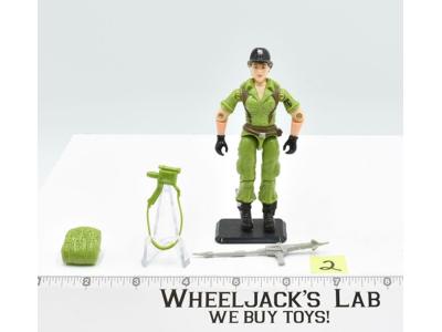 Lady Jaye #2 V1 100% Complete With Card GI Joe 1985 Action Figure Vintage Hasbro