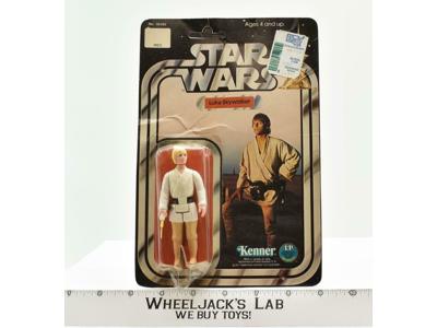 Luke Skywalker MOSC Sealed 12 Back Star Wars 1977 Vintage Kenner Figure