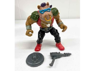 Bebop HARD HEAD Teenage Mutant Ninja Turtles TMNT 1988 Playmates Figure