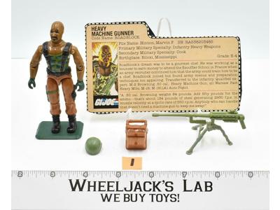 Roadblock #1 V1 100% Complete 1984 GI Joe ARAH Hasbro Vintage Action Figure