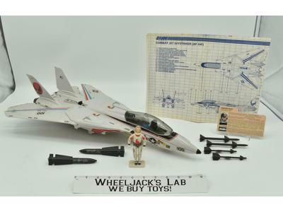 Skystriker XP-14F Combat Jet W/ Ace 1983 G.I. Joe Vehicle Vintage Hasbro Action