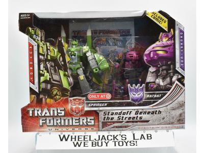 Springer vs Ratbat TARGET EXCLUSIVE Universe NEW 2008 Hasbro Transformers