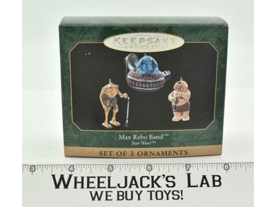 Max Rebo Band Star Wars Hallmark Keepsake Christmas Ornament 1999 NEW MIB