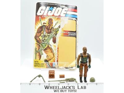 Roadblock V1 100% Complete W/Cardback GI Joe 1984 Hasbro ARAH