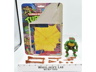 Raphael SOFT HEAD 100% Complete Teenage Mutant Ninja Turtle 1988 Playmates
