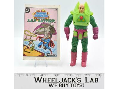 Lex Luthor 100% Complete Super Powers 1984 Kenner Action Figure DC Comics