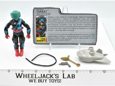 T.A.R.G.A.T. V1 100% Complete 1989 GI Joe Vintage Hasbro Action Figure