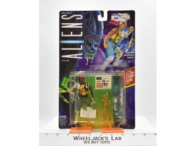 Space Marine SGT. Apone Grenade Launching Action Aliens NEW MOSC Kenner 1992