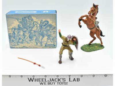 8882 Mounted Cavalry Soldier Norman W Spear Toy Soldiers Elastolin 70MM W/BOX
