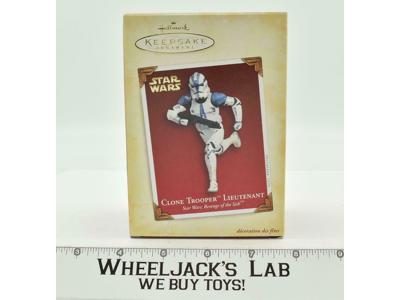 Clone Trooper Lieutenant Hallmark Keepsake Christmas Ornament 2005 NEW MIB