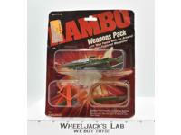 Weapons Pack Rambo NEW MOSC 1986 Coleco Vintage Action Figure