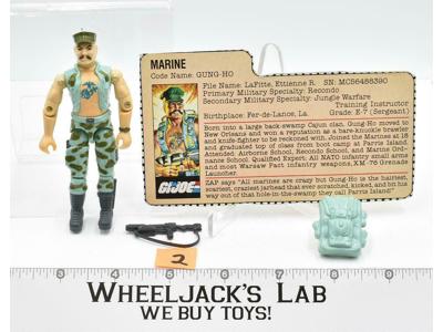 Gung-Ho #2 V1 100% Complete GI Joe 1983 Action Figure Vintage Hasbro