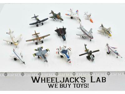 Lot of 14 Jets/Planes/Helicopters 1988-89 Vintage Galoob Micro Machines