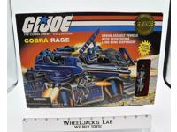 Cobra Rage Urban Assault Vehicle NEW MISB With Alley-Viper 1997 Vintage Kenner
