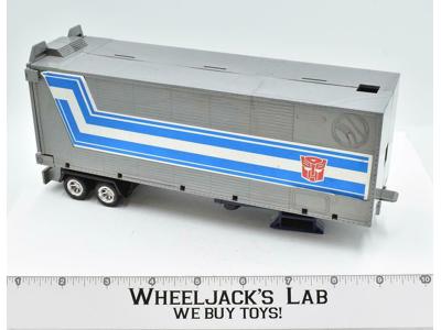 Optimus Prime Trailer Only Vintage 1985 G1 Transformers Hasbro Action Figure