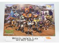 Botcon 3H 2001 #1 Promo Beast Wars Prints Poster Maximals