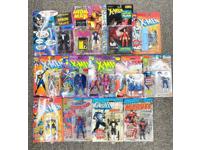 Lot of 13 Marvel Comics Action Figures 1990's Toy Biz New on Card