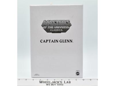 Captain Glenn &amp; Cringer W/Mailer MOSC He-Man Masters of the Universe MOTUC 2011
