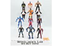 Lot #3 12 Batman DC Comics Superheroes Villains ToyBiz Kenner Action Figures
