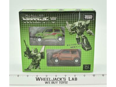 Skids + Screech Collector's Edition MIB 2009 Transformers 25 Years Takara Tomy