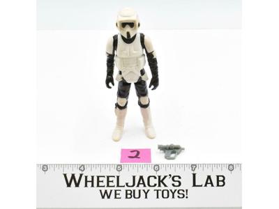 Biker Scout #2 100% Complete Star Wars ROTJ Vintage Action Figure 1983 No Repro