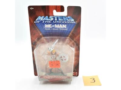 He-Man Figurine #3 MOSC NEW He-Man MOTU Masters of the Universe 2002 Mattel