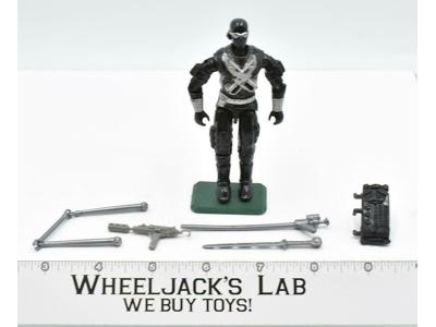 Snake Eyes V3 100% Complete ARAH 1989 GI Joe Vintage Hasbro Action Figure
