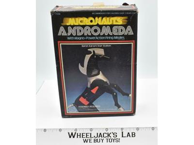 Andromeda Complete W/Box 1977 Mego Micronauts Vintage Action Figure
