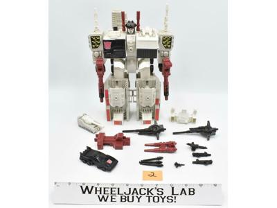 Metroplex #2 100% Complete Vintage 1985 G1 Transformers Hasbro Action Figure