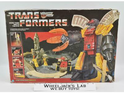 Omega Supreme WORKS Complete w Box 1985 G1 Transformers Hasbro Action Figure