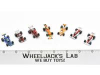 Lot of 7 Race Cars 1988-89 Vintage Galoob Micro Machines