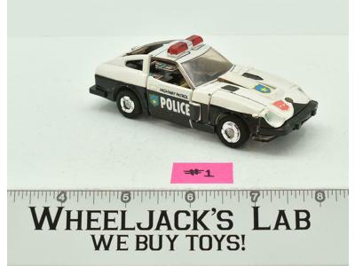 Prowl #1 1982 Vintage G1 Transformers MISSING BACK WINDSHIELD