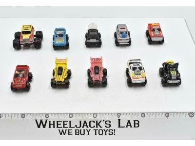 Lot of 10 Monster Truck Vehicles 1988-89 Vintage Galoob Micro Machines