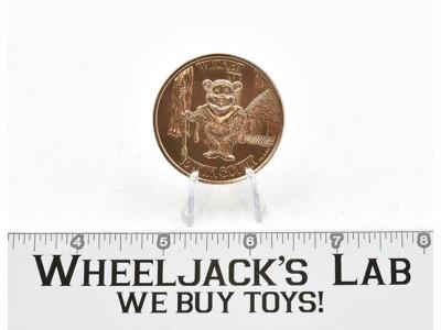 Wicket Ewok Scout Ewoks Collectors Coin 1985 Star Wars Vintage