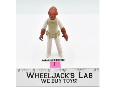 Admiral Ackbar #1 100% Complete Star Wars ROTJ 1983 Vintage Kenner NO REPRO