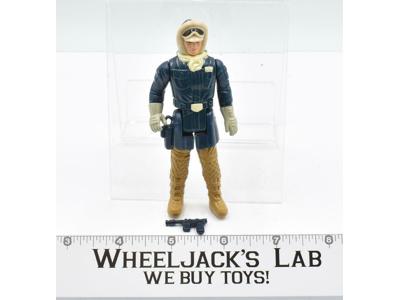Han Solo Hoth 100% Complete Star Wars ESB 1980 Vintage Kenner Figure NO REPRO