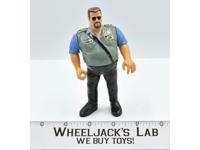 Big Boss Man WORKS WWF WWE Wrestling Action Figure 1990 Hasbro Vintage