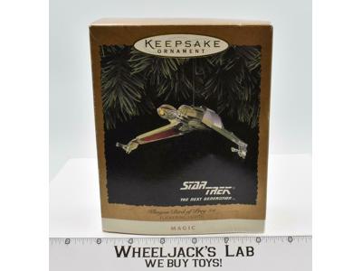 Klingon Bird Of Prey #2 Star Trek MIB NEW MAGIC Keepsake Ornament 1994 Hallmark