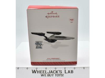 U.S.S. Vengeance Star Trek MIB NEW Keepsake MAGIC Ornament 2014 Hallmark