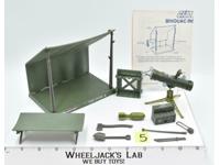 Bivouac Battle Station Playset #5 100% Complete 1984 GI Joe Hasbro Action Figure