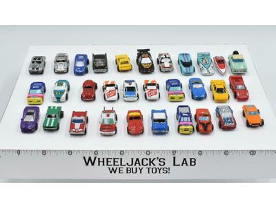 Lot of 31 Cars/Vehicles 1988-89 Vintage Galoob Micro Machines