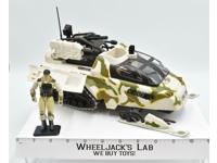 Ice Sabre W/ Frostbite (v11) GI Joe 2006 ARAH Action Figure Vehicle Hasbro