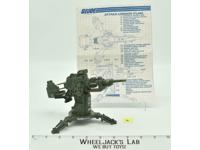 FLAK #6 Cannon 100% Complete 1982 GI Joe Hasbro Vintage Action Figure Cobra ARAH