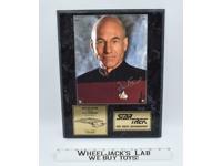 Jean-Luc Picard 1424/2500 Star Trek Limited Edition AUTOGRAPHED Plaque 1993