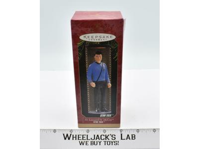 Dr. Leonard H. McCoy Star Trek MIB NEW Keepsake Ornament 1997 Hallmark