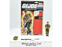 Falcon V1 100% Complete W CARD 1987 GI Joe Hasbro Vintage Action Figure