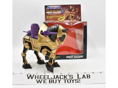 Night Stalker 100% Complete MIB He-Man Masters of the Universe MOTU 1985 Mattel